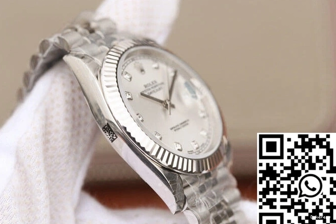 EW Dial Factory White M126331 Rolex Diamond-set Datejust 0127